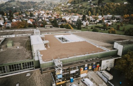Dachbegrünung CampusVäre