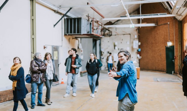 Team CampusVäre zeigt die Hallen