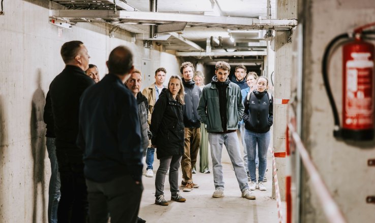 Team CampusVäre zeigt die Hallen